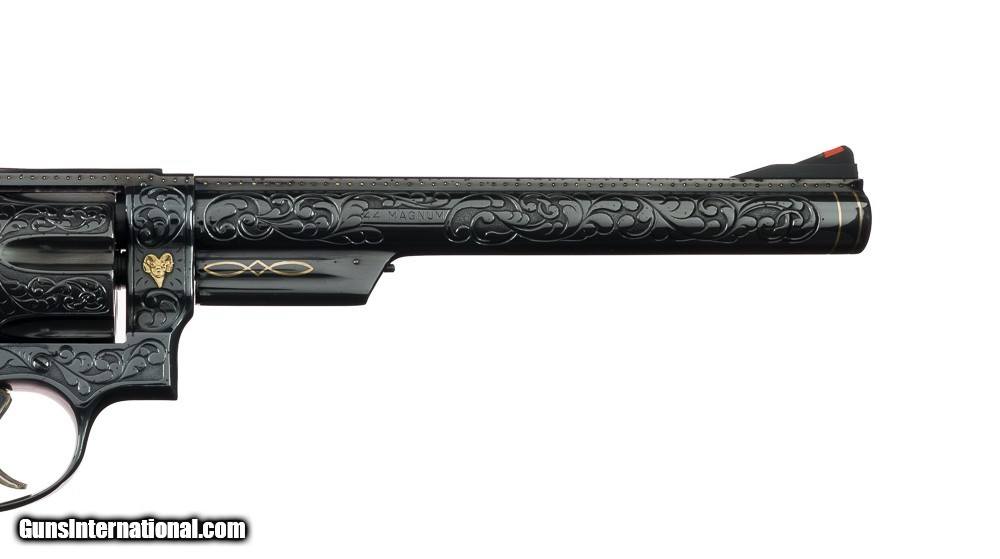Engraved & Gold Inlaid Smith & Wesson S Prefix Model 29-2