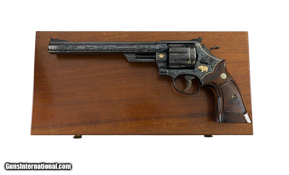 Smith & Wesson 44Magnum SPG刻印 Exquisitely Engraved & Gold Inlay Smith & Wesson | Proxibid