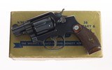 **SOLD** Smith & Wesson Pre Model 10 38 M&P Rare 2" Pre-War Grips Matching Gold Box 99% - 1 of 7