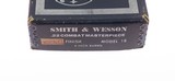 ***SOLD***
ULTRA RARE NICKEL Smith & Wesson K-22 Combat Masterpiece Model 18 No Dash COMPLETE 99%+ - 4 of 10