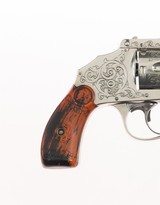 ***SOLD*** OSCAR YOUNG ENGRAVED Iver Johnson 38 Safety Hammerless Pre 1898 Antique Amazing Gun! - 6 of 10