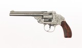 ***SOLD*** OSCAR YOUNG ENGRAVED Iver Johnson 38 Safety Hammerless Pre 1898 Antique Amazing Gun! - 1 of 10