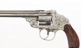***SOLD*** OSCAR YOUNG ENGRAVED Iver Johnson 38 Safety Hammerless Pre 1898 Antique Amazing Gun! - 3 of 10