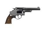 **** SOLD **** Smith & Wesson .357 Registered Magnum Pre War Factory Letter 1935 6" Grip Adapter 100% Original - 8 of 14