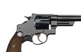 **** SOLD **** Smith & Wesson .357 Registered Magnum Pre War Factory Letter 1935 6" Grip Adapter 100% Original - 10 of 14