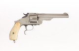 *****
SOLD
***** Smith & Wesson 3rd Model .44 Russian Mfd. 1870's 6.5" Nickel & Ivory Amazing Condition! - 4 of 8