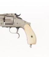 *****
SOLD
***** Smith & Wesson 3rd Model .44 Russian Mfd. 1870's 6.5" Nickel & Ivory Amazing Condition! - 2 of 8