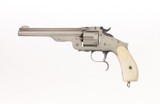 *****
SOLD
***** Smith & Wesson 3rd Model .44 Russian Mfd. 1870's 6.5" Nickel & Ivory Amazing Condition! - 1 of 8