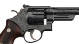 Smith & Wesson Factory Class B Engraved Pre Model 27 8 3/8" .357 Magnum Harry Jarvis Lettered Published MINT - 13 of 14
