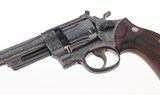 Smith & Wesson Factory Class A Engraved Harry Jarvis Pre Model 27 6.5" Red Post Lettered Published Marvin Huey Case MINT - 18 of 20