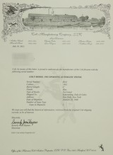 ***SOLD***Investment Grade Colt 1902 .38 Auto Commercial Bright Polish Fire-Blue Trim Factory Letter Mdf. 1906 - 3 of 17