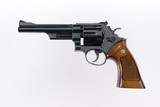 Smith & Wesson Model 27-2 6" .357 Magnum Mfd. 1970's Mahogany Display Case Papers & Tools 99%+ - 3 of 11