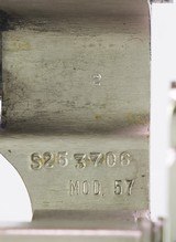 1st Year Smith & Wesson Model 57 .41 Magnum Nickel 6