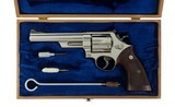 1st Year Smith & Wesson Model 57 .41 Magnum Nickel 6