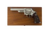 1st Year Smith & Wesson Model 57 .41 Magnum Nickel 6