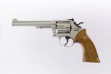 ULTRA RARE Original Nickel Smith & Wesson Model 48 .22 Magnum 6" Factory Letter 1968 Shipment 100% NEW - 6 of 8