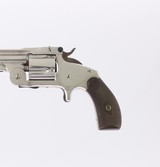 Smith & Wesson 1st Model .38 Single Action Baby Russian Nickel 99% - 2 of 9