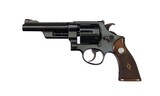 Connecticut Sheriff Issued Smith & Wesson .357 Registered Magnum Reg. No 4636 Factory Letter 1939 Matching Grips Humpback Hammer King Sights 99% - 7 of 13