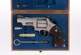 City of Waco Texas Shipped Nickel Pre Model 29 Smith & Wesson .44 Magnum 4 Screw Case & Tools Awesome! - 6 of 18