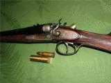 Scarce Engraved Beretta Combinato Hammer Rifle/Shotgun Cape Gun - 1 of 15