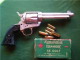 Adams Engraved and Silver Plated Colt Single Action Army SAA - 13 of 13