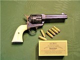 Master Engraved Colt Frontier Six Shooter 1881 Ivory Grips Cased 44-40 SAA 4 3/4 Inch Single Action Army - 15 of 15
