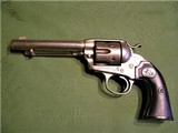 Scarce Colt Bisley Frontier Six Shooter in Nickel 44-40 Made 1901 SAA Single Action Army - 15 of 15