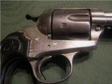 Scarce Colt Bisley Frontier Six Shooter in Nickel 44-40 Made 1901 SAA Single Action Army - 3 of 15