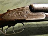 Scarce Engraved Meriden Firearms Grade 58 with Chain Damascus Barrels - 8 of 15