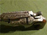 Cased Master Engraved Colt Bisley by J.R. DeMunck Made 1904 38-40 WCF High Condition Masterpiece SAA Single Action - 9 of 15