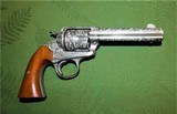 Cased Master Engraved Colt Bisley by J.R. DeMunck Made 1904 38-40 WCF High Condition Masterpiece SAA Single Action - 15 of 15