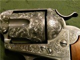 Cased Master Engraved Colt Bisley by J.R. DeMunck Made 1904 38-40 WCF High Condition Masterpiece SAA Single Action - 5 of 15