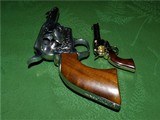 Cased and Master Engraved Colt Sheriff's Model .45 Black Powder Frame Masterpiece by Mel Wood - 13 of 15