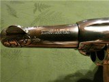 Cased and Master Engraved Colt Sheriff's Model .45 Black Powder Frame Masterpiece by Mel Wood - 12 of 15
