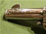 Cased and Master Engraved Colt Sheriff's Model .45 Black Powder Frame Masterpiece by Mel Wood - 9 of 15