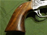 Cased and Master Engraved Colt Sheriff's Model .45 Black Powder Frame Masterpiece by Mel Wood - 6 of 15