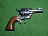 Cased and Master Engraved Colt Sheriff's Model .45 Black Powder Frame Masterpiece by Mel Wood - 15 of 15