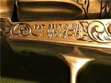 Cased and Master Engraved Colt Sheriff's Model .45 Black Powder Frame Masterpiece by Mel Wood - 10 of 15