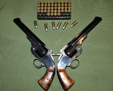 Cased Matched Pair S&W Schofield Performance Center 2000 .45 Smith and Wesson Gorgeous Walnut - 15 of 15