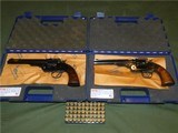 Cased Matched Pair S&W Schofield Performance Center 2000 .45 Smith and Wesson Gorgeous Walnut - 2 of 15