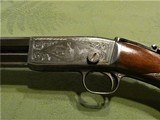 Scarce Highly Engraved Remington Model 12-C Peerless Grade Made 1925 Select Checkered Walnut - 12 of 15