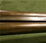 Engraved English Hemenway New Model Hammer Double 12 Bore 30 Inch Antique - 8 of 15