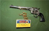 Stunning Cased & Engraved Colt SAA 1st Generation Nickel .41 Long Colt Made 1902 - 15 of 15