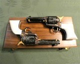 Colt Matched Pair Denise Thirion Master Engraved SAA .45's with Ivory Grips Absolutely Stunning Single Action Army 1873 - 2 of 15