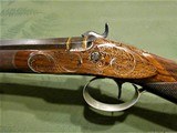 Fit for Royalty Engraved and Sliver Wire Inlayed Henry Nock 10 Bore Masterpiece of Gunmaker Craftsmanship - 14 of 15