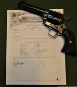Scarce 1 of 173 Colt SAA Dual Caliber S&W .44 Russian .44 Special with Colt Archive Letter Shipped 1928 Single Action Army - 8 of 15