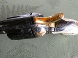 Cased Engraved Colt 1st Gen Cattle Brand 1904 SAA Pearl Near Perfect Condition - 2 of 11