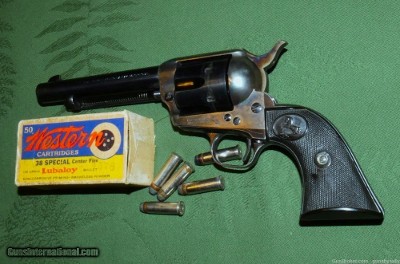 Important 1 of 25 Colt SAA in .38 Special with Colt Archives Letter, Shipped 1931, 1st Gen Single Action Army - Image 1 of 15