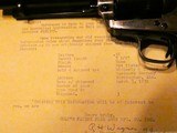 Important 1 of 25 Colt SAA in .38 Special with Colt Archives Letter, Shipped 1931, 1st Gen Single Action Army - 8 of 15