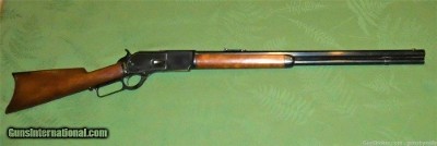 Special Order Winchester 1876 Short Rifle Set Trigger Cody Verified 1 of 401 with 24 Inch Barrel in 45-60 WCF